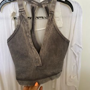 FREE PEOPLE Happiness runs Henley tank